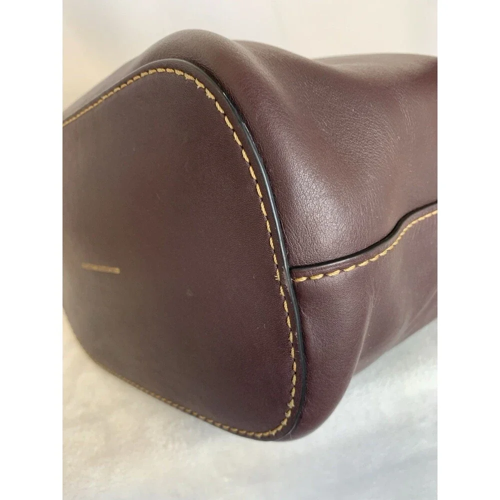 Coach 1941 Archive Duffle Purse Crossbody Oxblood Leather Shoulder Bag 78803